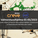 Creve-valmennusohjelma 01-05/2023, Luovien alojen yrityksille kehittämisprojektien toteuttamisen ja liiketoiminnan kehittämisen tueksi